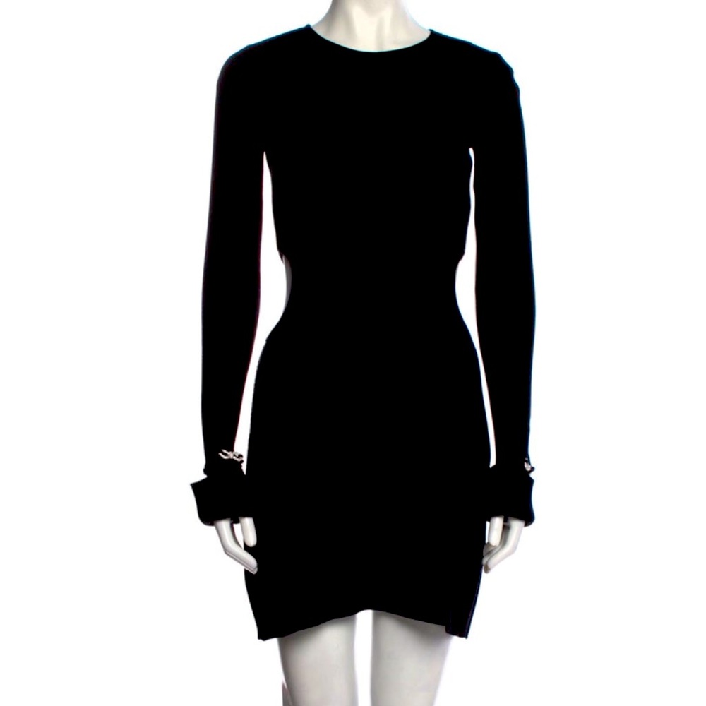 MACH & MACH black mini dress